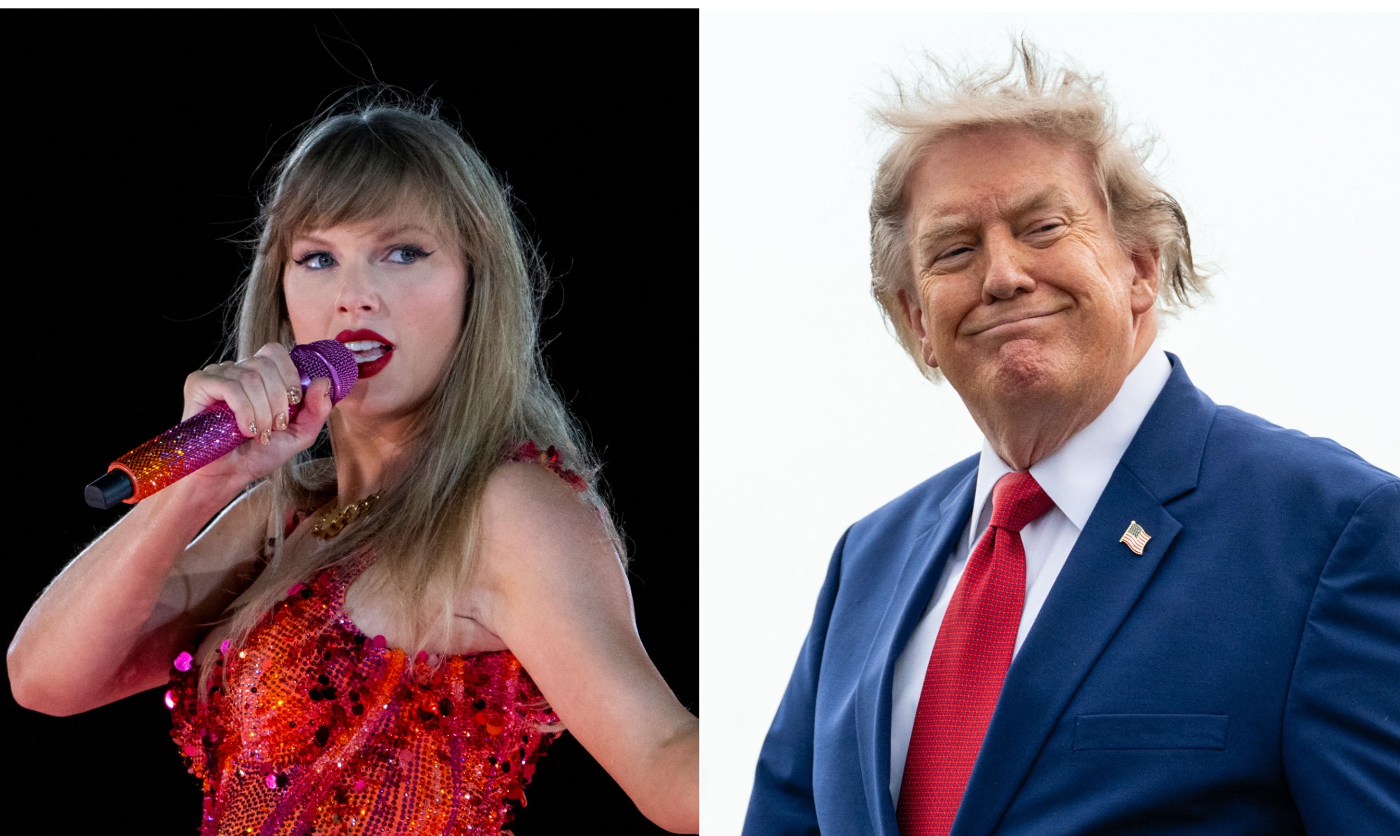 Depois de provocação de Trump, Taylor Swift retira música do TikTok usada pela campanha do presidente