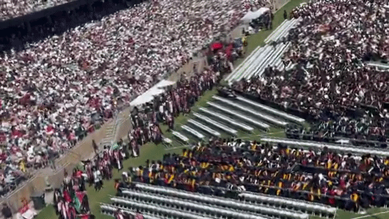 Formandos deixam cerimônia de Stanford em protesto contra discurso de CEO do Google; vídeo