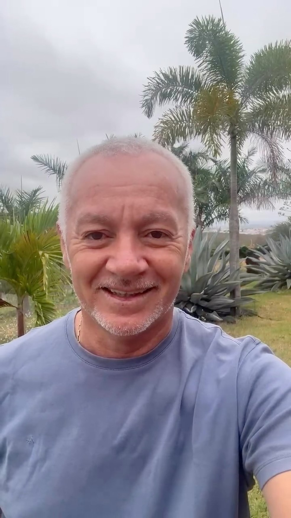 O ex-jogador Bobô, que se destacou no time Bahia — Foto: Reprodução/Instagram