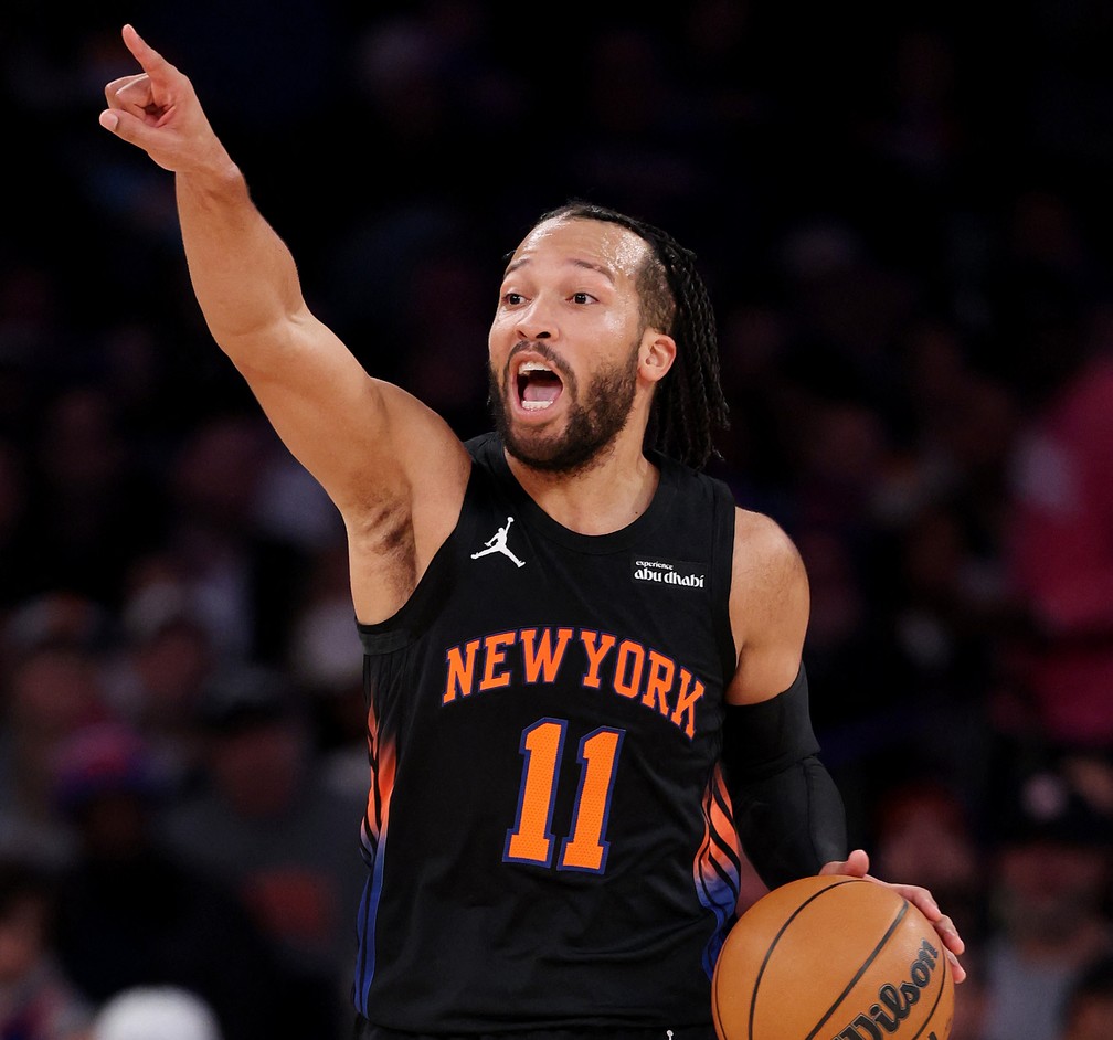 Jalen Brunson leads the Knicks — Photo: Kenneth Richmond/Getty Images/AFP