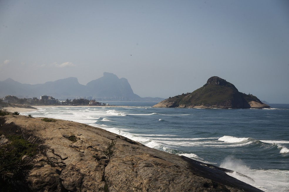A Pedra do Roncador, no Recreio dos Bandeirantes — Foto: Pablo Jacob