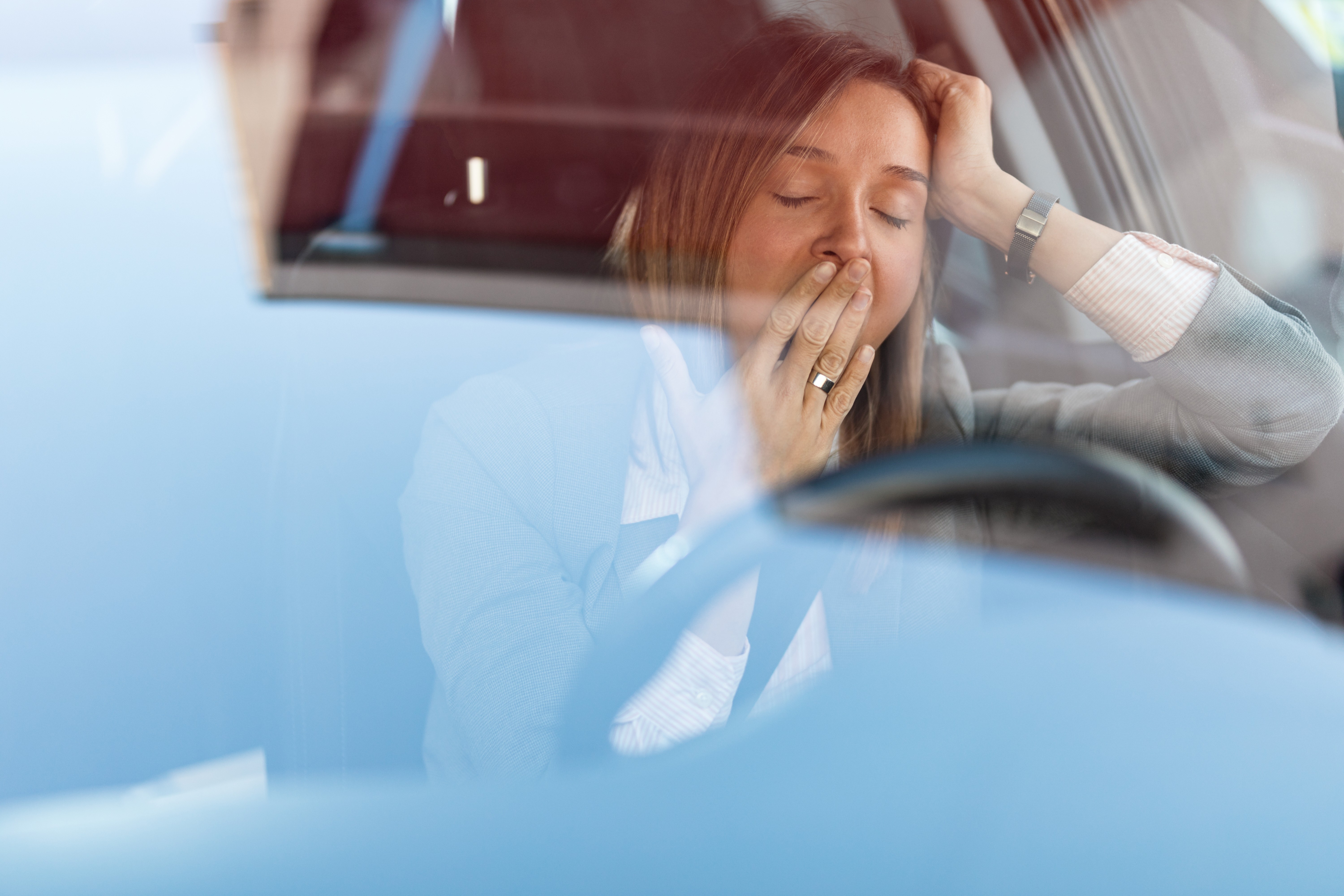 Por que eu fico tão cansado ao dirigir?