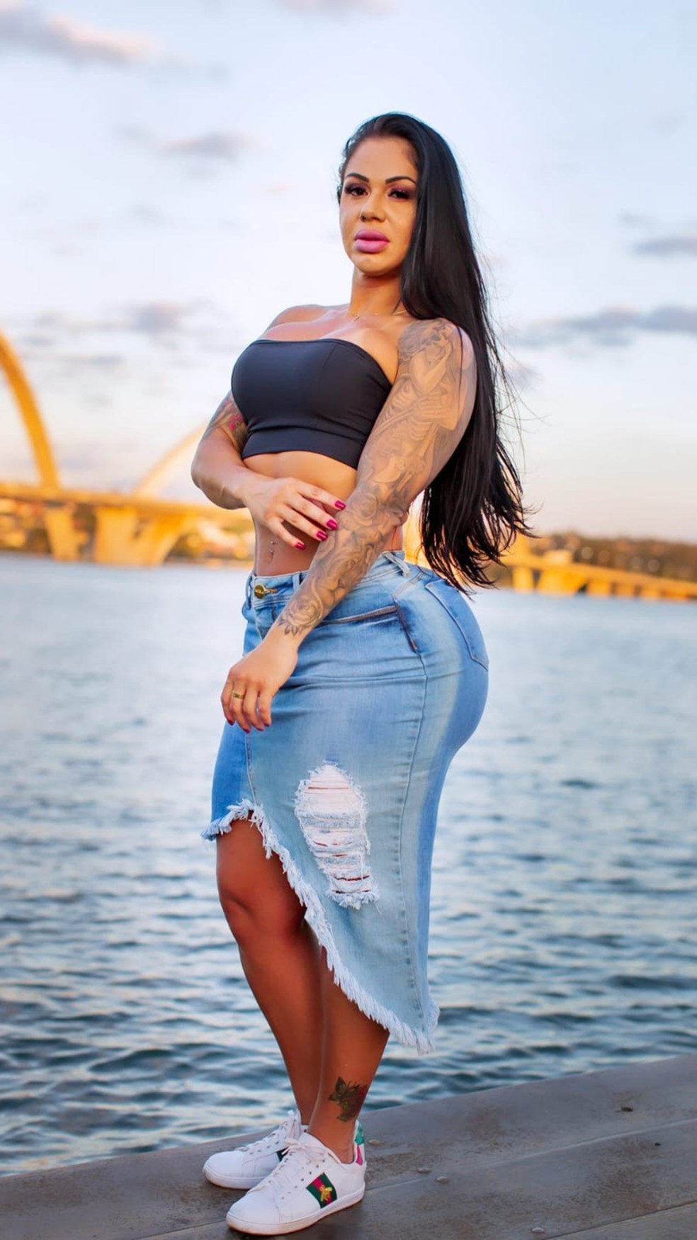 Dona do maior bumbum do Brasil, Vanessa Ataides desvendou sua rotina wellness  Foto: Divulgao