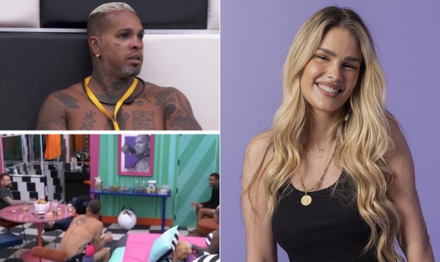 Rodriguinhos e brothers no quarto do líder fazem comentários machistas sobre corpo de Yasmin Brunet