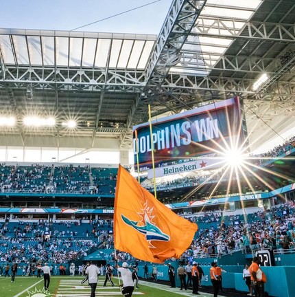 Hard Rock Stadium, em Miami, Flórida — Foto: Reprodução