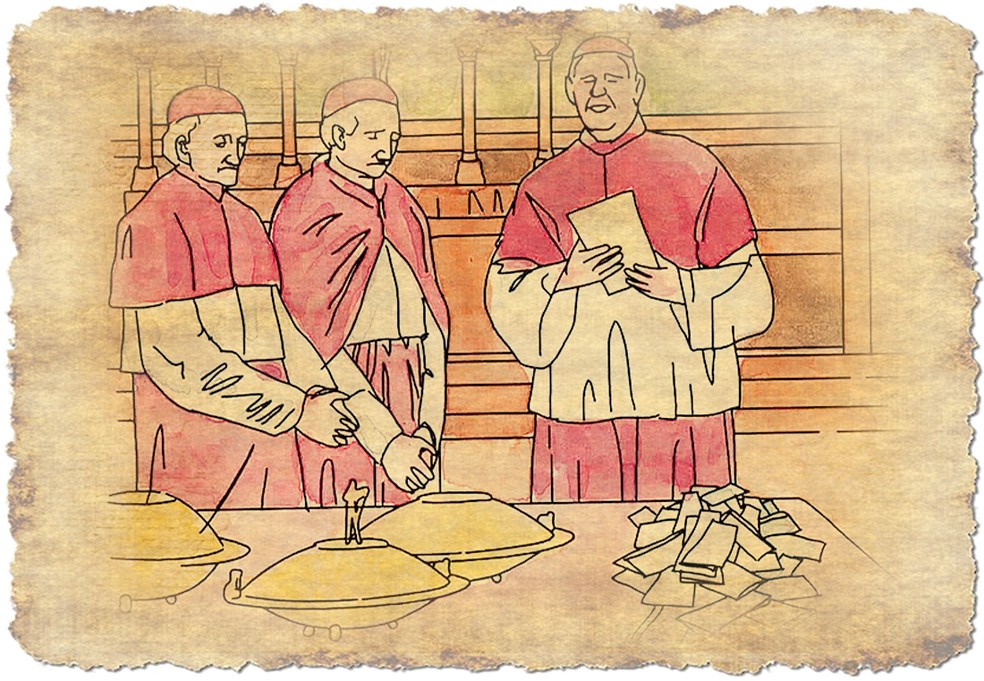 Conclave: Apuração — Foto: Arte O GLOBO