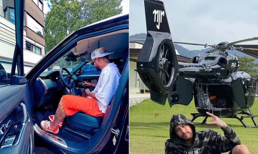 Carros, helicóptero, jatinhos e mansões: saiba quais são os itens mais luxuosos de Neymar
