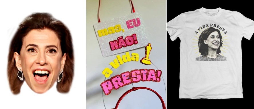 Fantasia de Fernanda Torres para o carnaval é sucesso de buscas em marketplace; confira as ideias