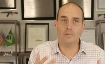 Eduardo Bolsonaro diz que 'corrupção e orgias de Vorcaro' são 'o de menos' se comparadas à situação dos presos pelo 8/1 - O GLOBO