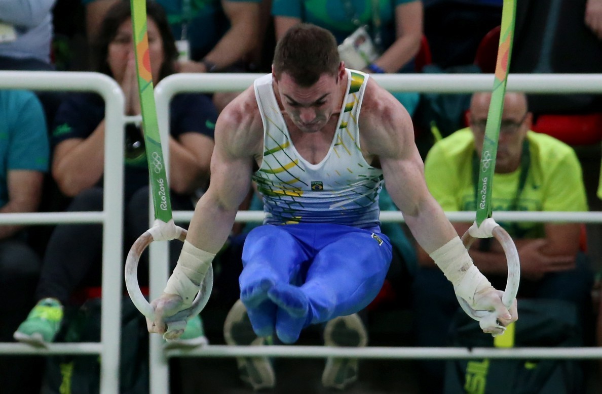 Olimpíadas Rio 2016 - Ginástica Artística individual. ARTHUR ZANETTI. Local: Rio Olímpico Arena. — Foto: Marcelo Theobald/Extra/Agência O Globo.