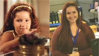 Ingrid Fridman, a Ritinha de 'História de amor', contou que ficou na TV até os 13 anos. O último trabalho foi na novela "Xica da Silva", em 1996. Ao longo dos anos, ela chegou a fazer faculdade de Jornalismo, mas se encontrou no Direito. Ela é advogada corporativa e trabalha em uma multinacional   — Foto: Reprodução/Globo e Instagram