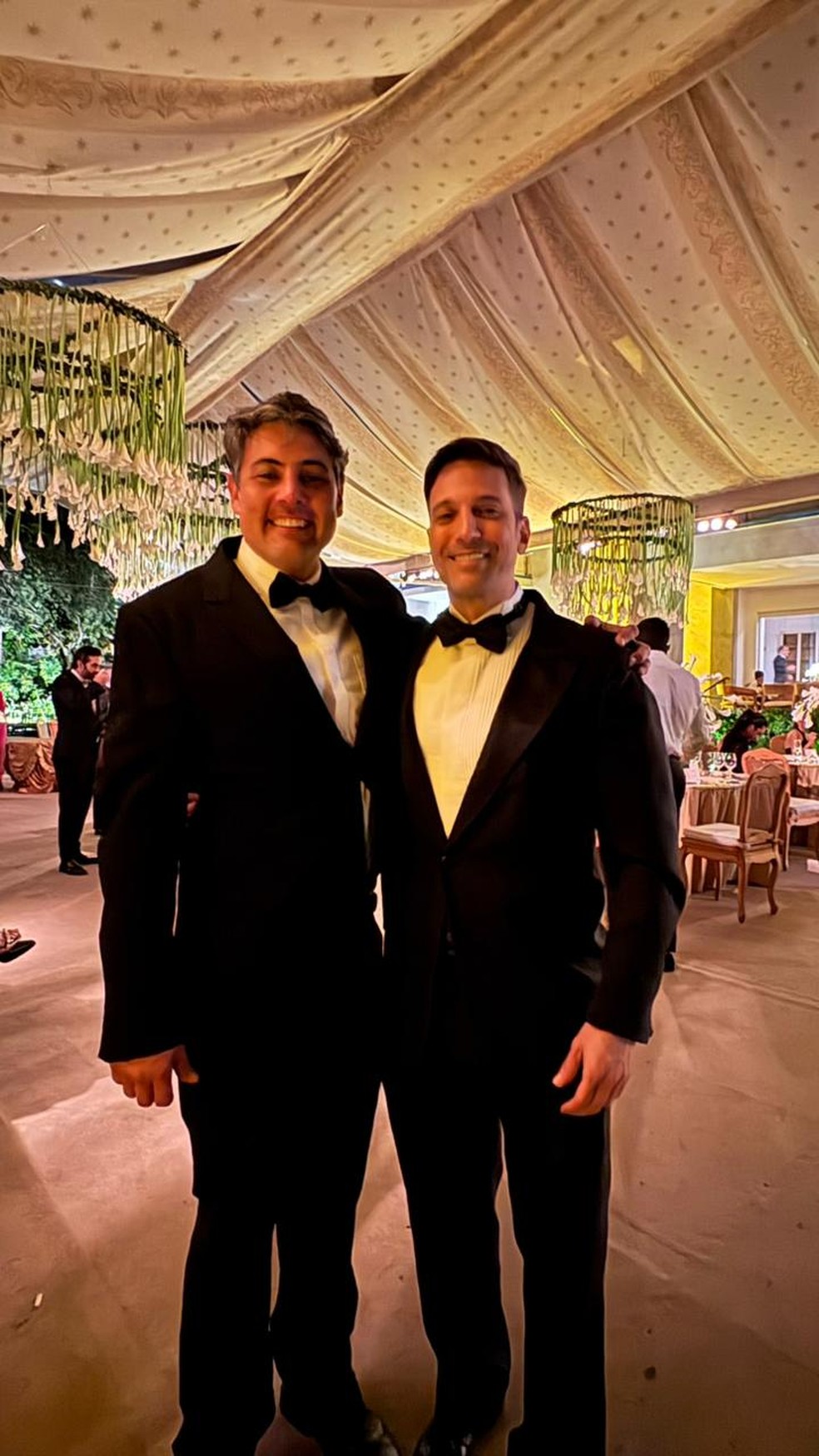 Os atores Bruno de Lucca e Marco Antonio Gimene — Foto: Divulgação