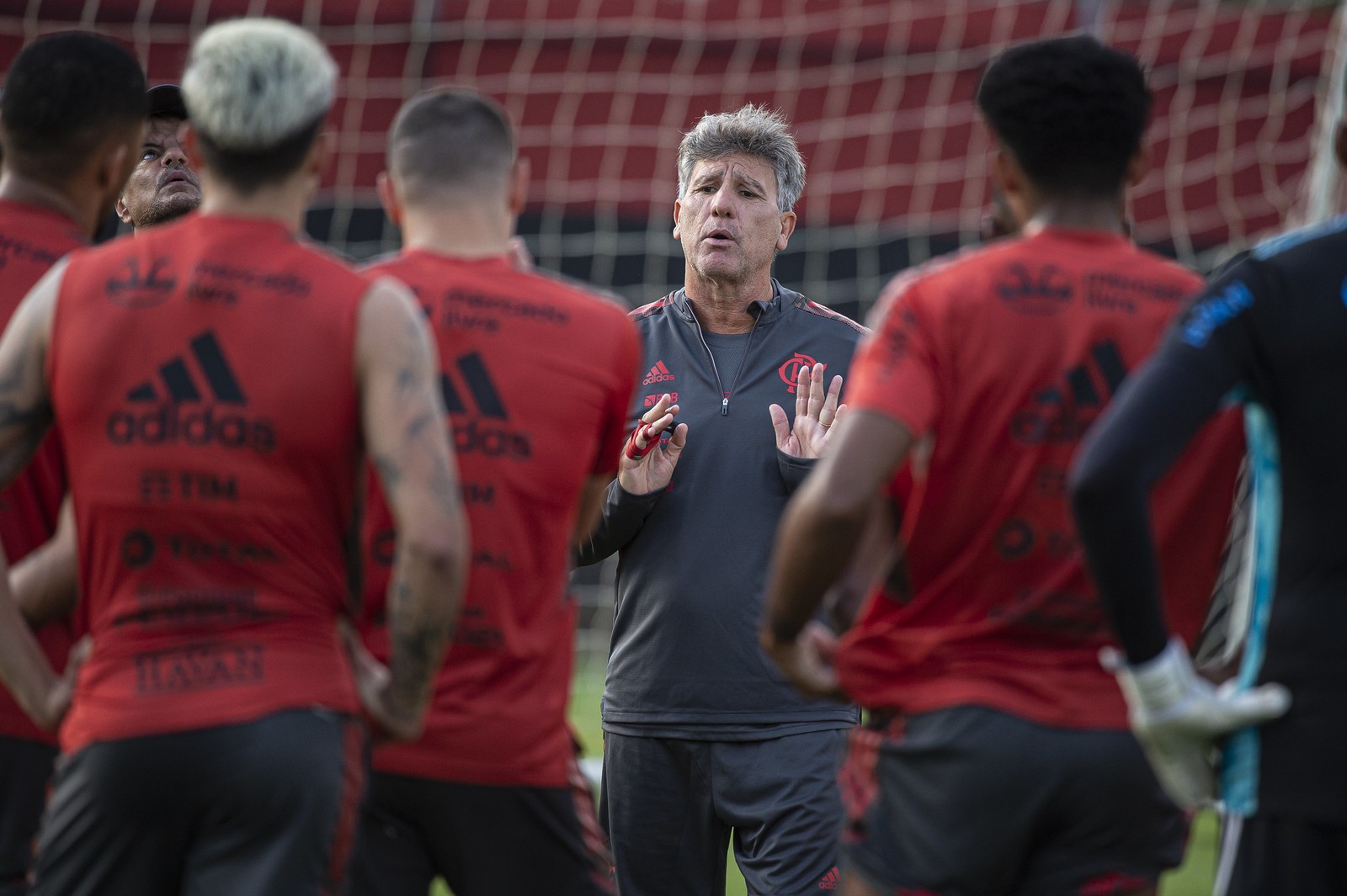 Renato Gaúcho foi técnico do Flamengo de junho a novembro de 2021 — Foto: Alexandre Vidal/Flamengo