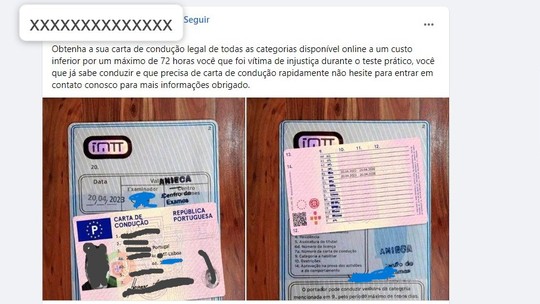 Mercado paralelo de venda de carteiras de motorista falsas explode em Portugal