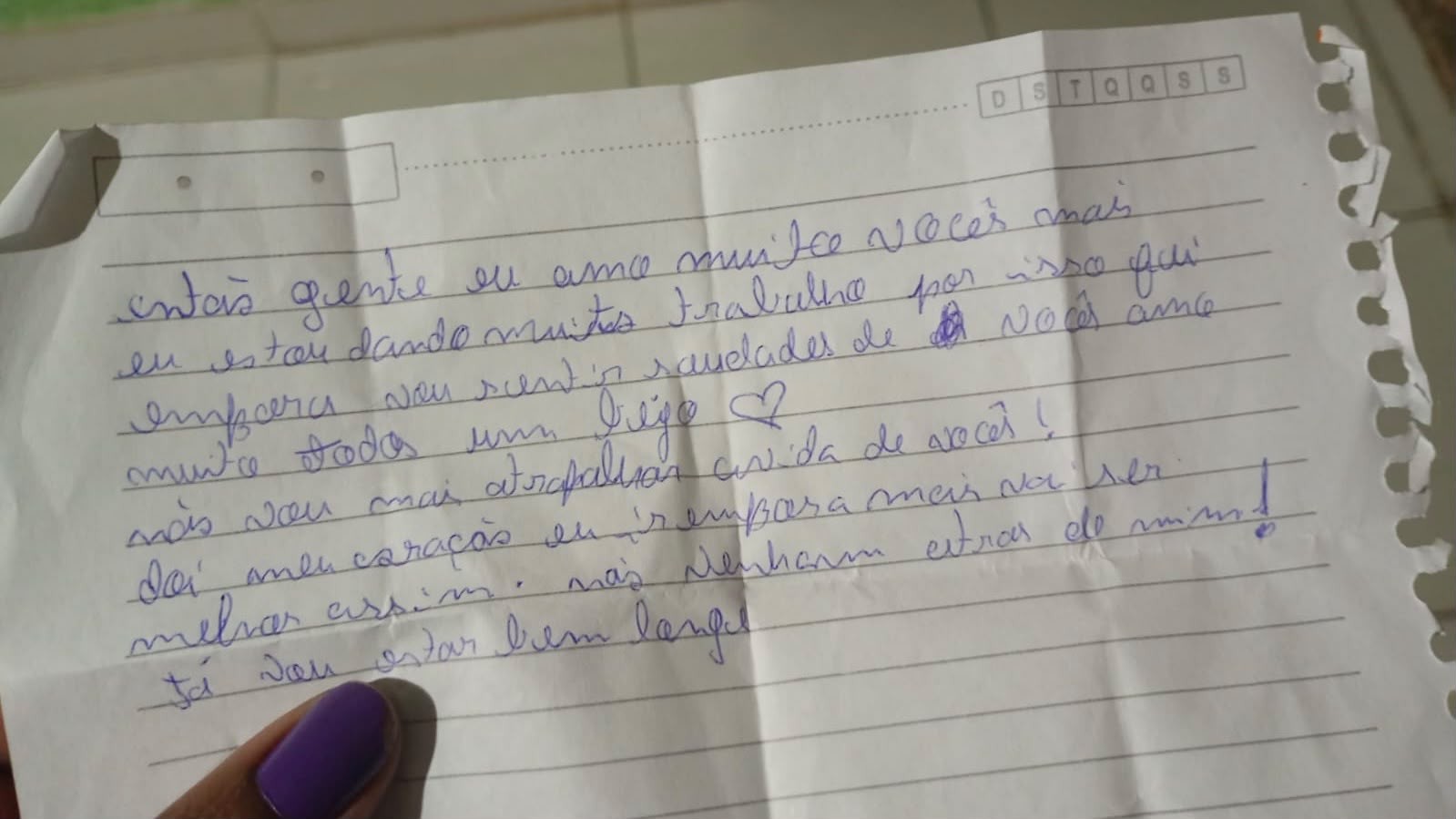 Menina desaparece após deixar carta emocionante para a família em São Gonçalo
