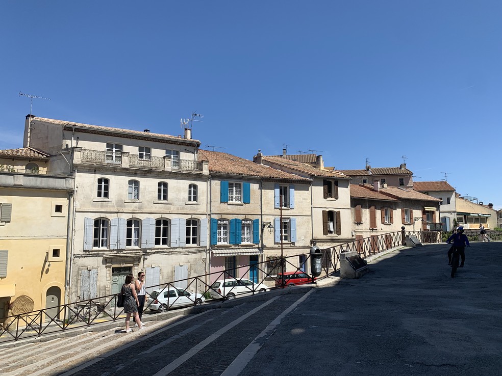 Em Arles, no sul da França, não faltam cenários para belas fotos de viagem — Foto: Fabiana Gabriel