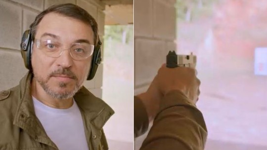 Em meio a disputa pelo eleitorado bolsonarista, governador de SC vai aparecer atirando com pistola na TV