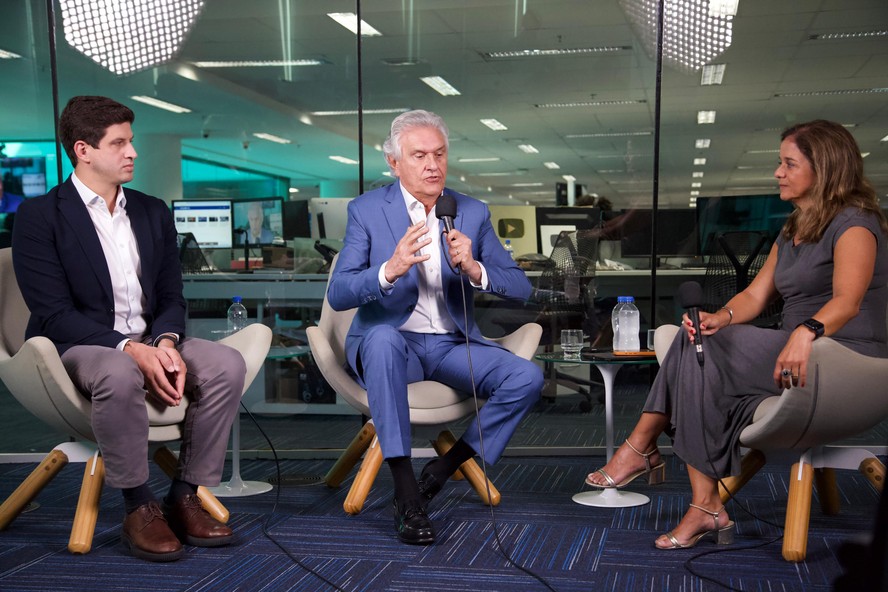 Ronaldo Caiado e João Campos são os convidados da série Diálogos O GLOBO nesta sexta-feira
