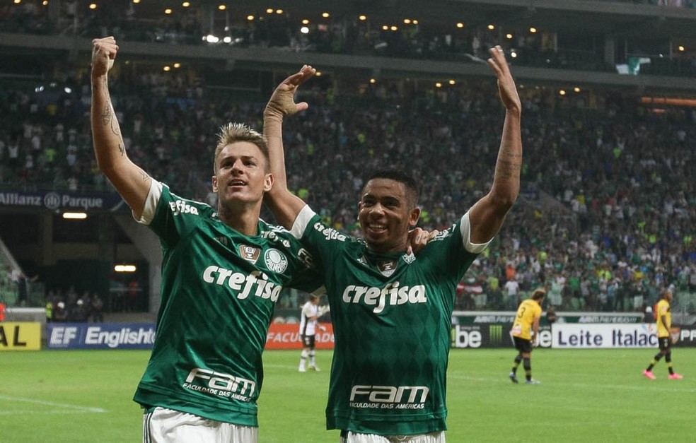 Gabriel Jesus, então revelação do Palmeiras — Foto: Cesar Greco/Fotoarena/Palmeiras
