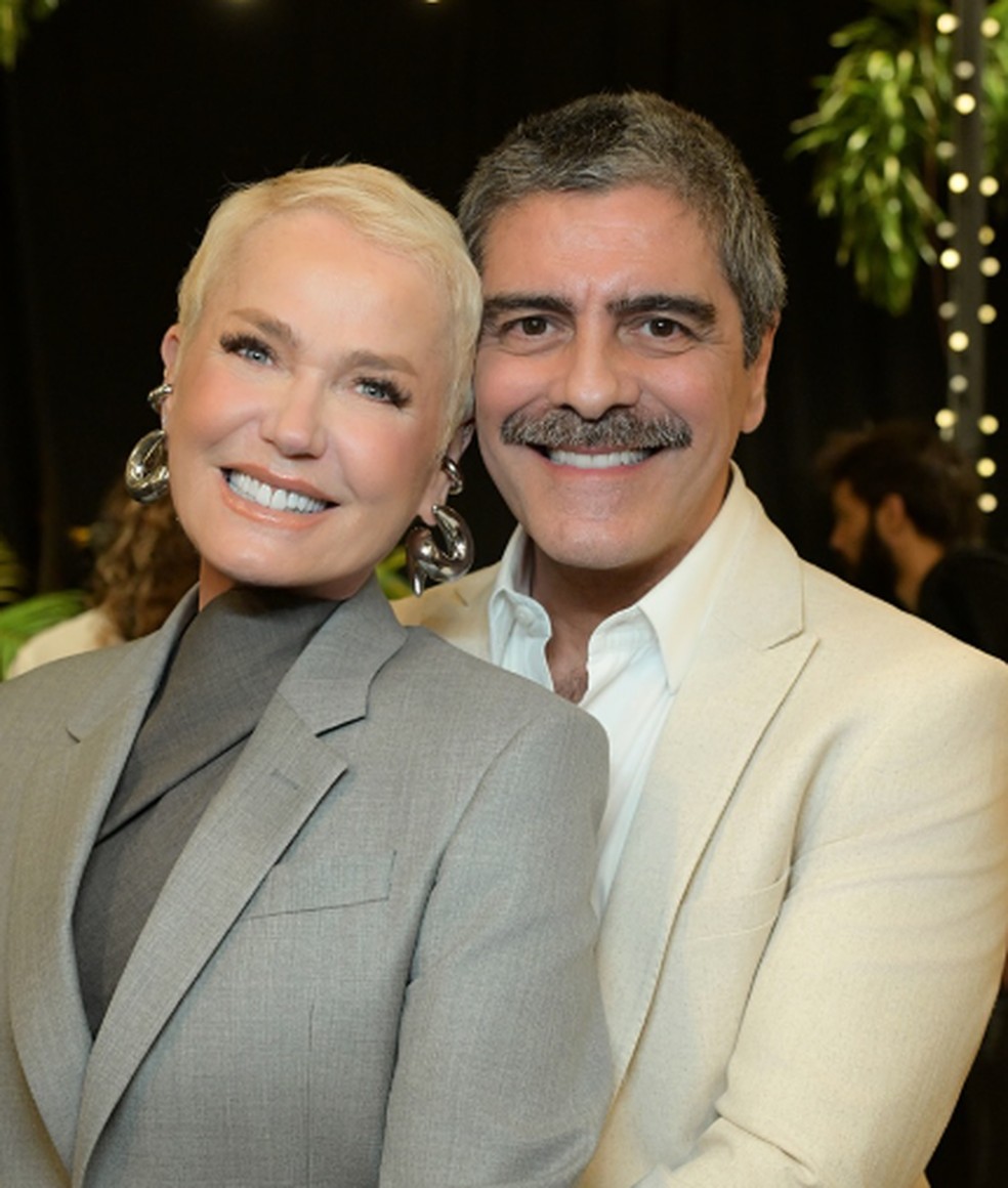 Xuxa e Junno Andrade — Foto: reprodução
