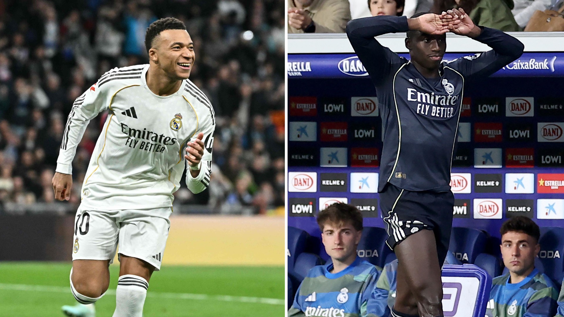 Entra e sai no DM de Madrid: Mendy é diagnosticado com lesão grave e Mbappé participa de parte do treino com a equipe