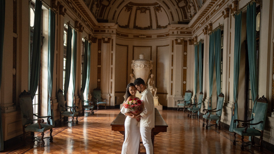 Dia dos Namorados: Pela primeira vez, casais poderão fazer ensaio fotográfico no Palácio Tiradentes; veja como se cadastrar