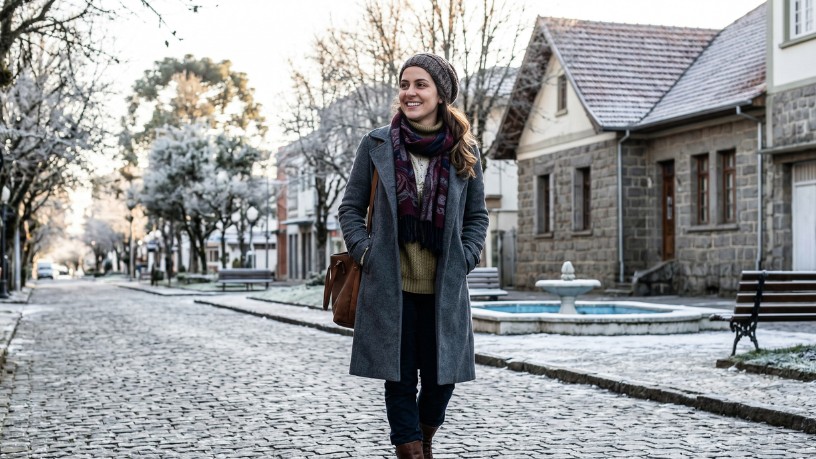 Lages no inverno: Veja com Cristiane Ruon dos Santos, como o clima da Serra Catarinense influencia a moda na cidade