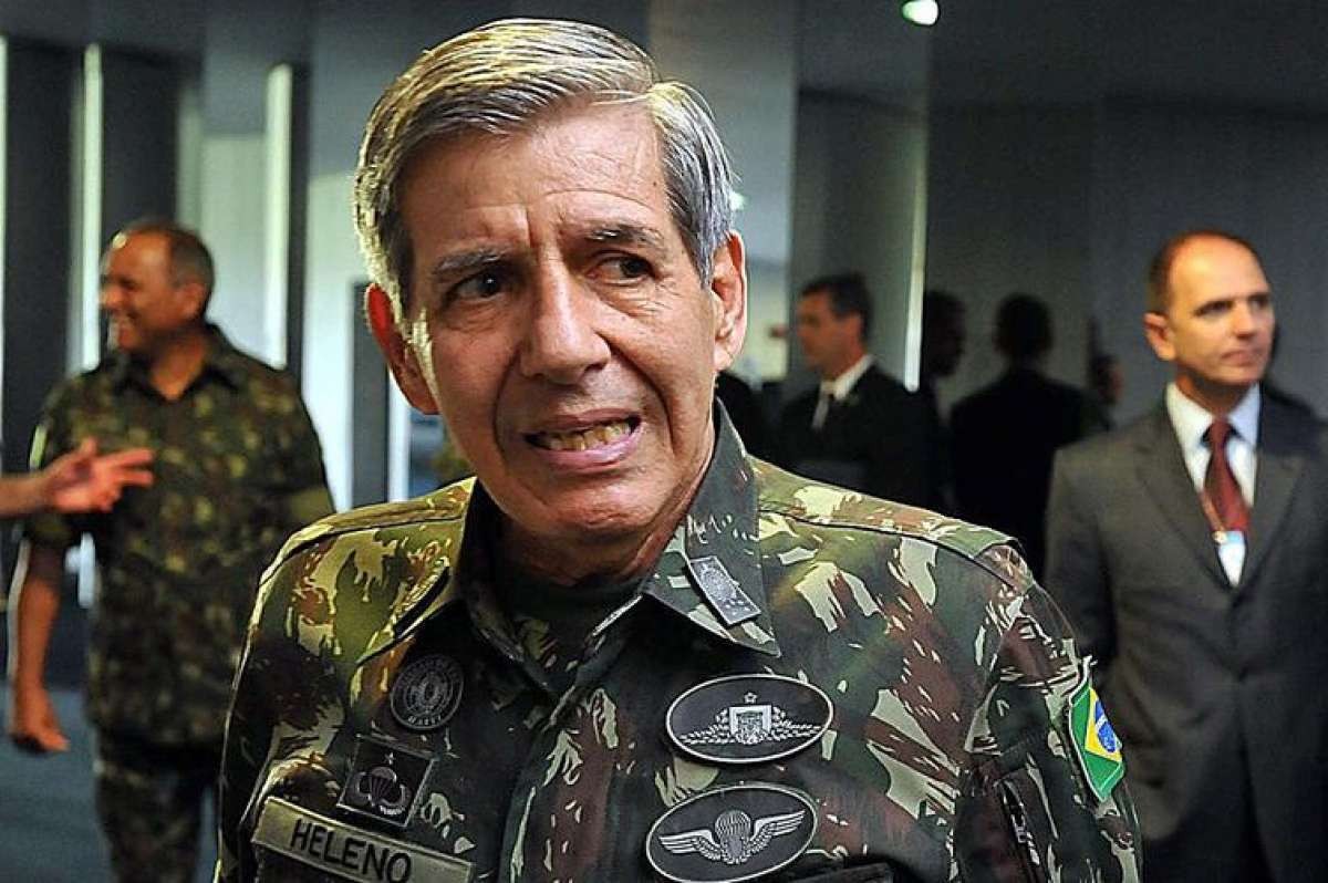 Augusto Heleno Ribeiro Pereira, ex-ministro-chefe do Gabinete de Segurança Institucional da Presidência — Foto: Agência Brasil
