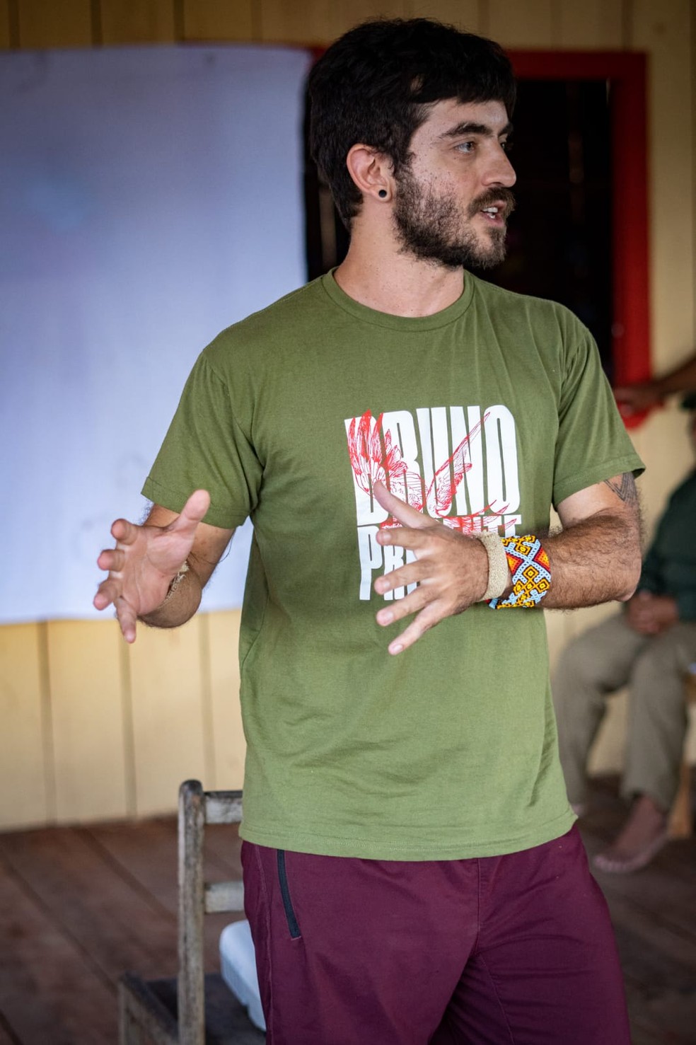 Guilherme Martins, Coordenador da Política de Proteção e Localização de Indígenas Isolados da Funai — Foto: Arquivo Pessoal