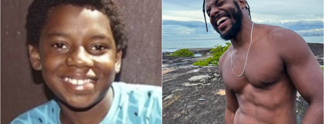 Samuel Melo iniciou na TV na novela "Força de um desejo" em 1999. O ator ficou um bom tempo afastado das novelas, mas de 2016 para cá fez alguns papéis fixos e mais participações, como o Franklin de "Vale tudo" — Foto: Globo e Reprodução/Instagram