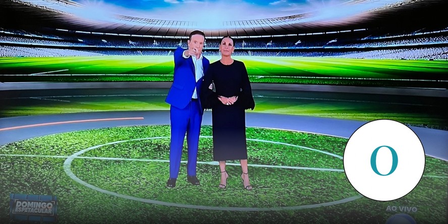 Nota 0: Roberto Cabrini causa situação estranha com Carolina Ferraz no 'Domingo espetacular'