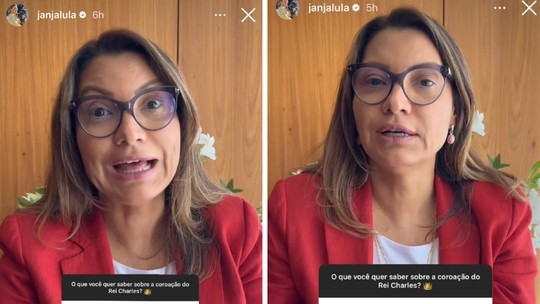 'Não comi nada': Janja responde sobre viagem com Lula para coroação e revela desejo de se encontrar com Meghan