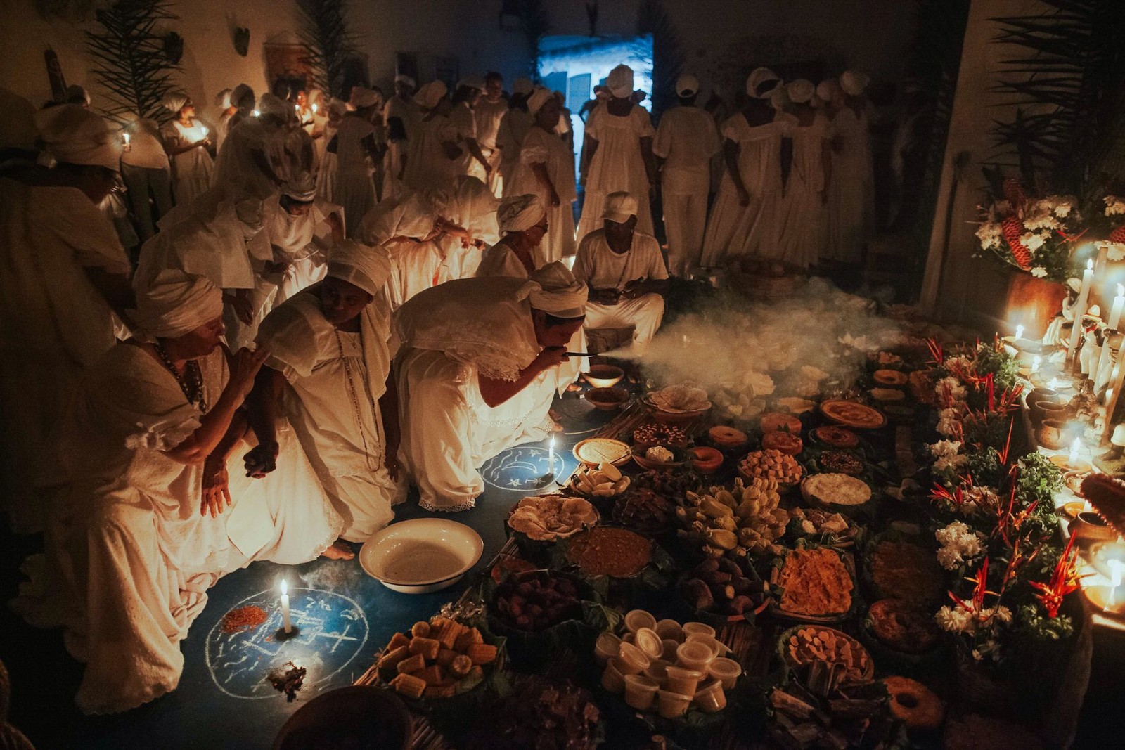 Photo of the canjerê dos Pretos Velhos in the Jurema Sagrada de Pernambuco at the Folklore Museum - Photo: Wenny Mirielle Batista Misael (Uenni)