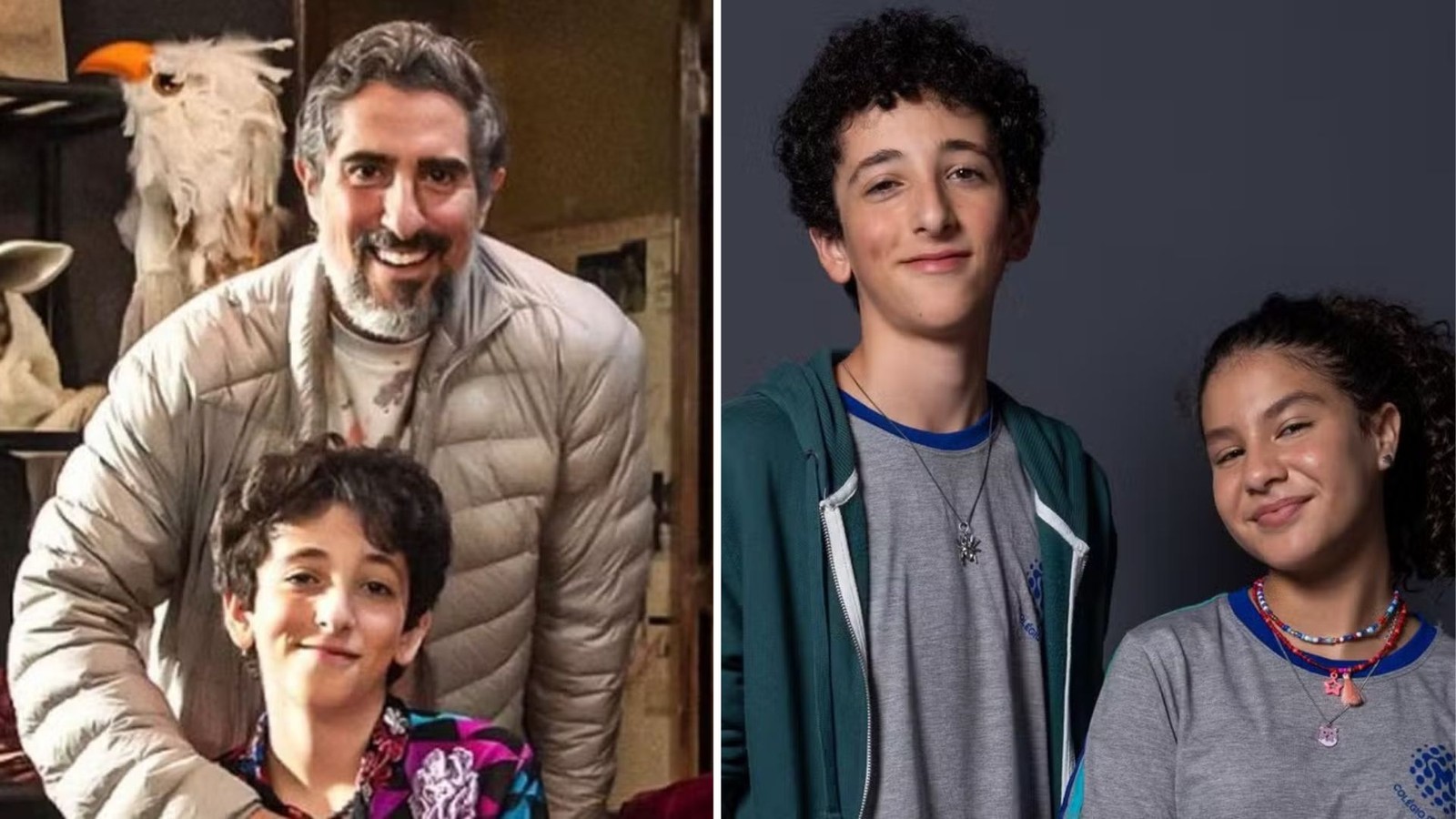 Tefo Mion, de 14 anos, filho de Marcos Mion, estreou na TV. O adolescente está no elenco da série infantil do Gloob "O dia em que a minha vida mudou". Também fez "Vicky e a Musa", do Globoplay — Foto: Divulgação