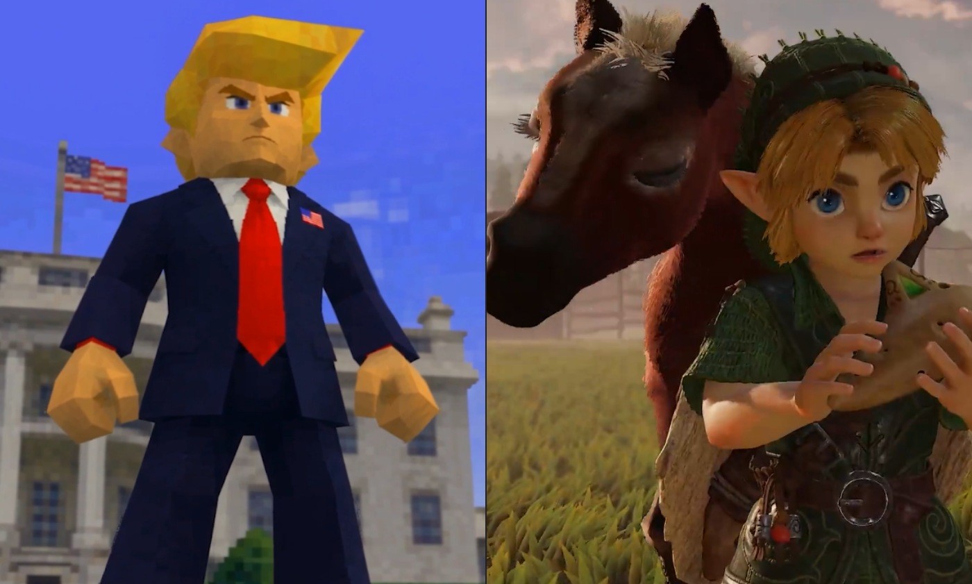 'The Legend of Donald Trump': Casa Branca usa animação ao estilo Zelda em nova propaganda