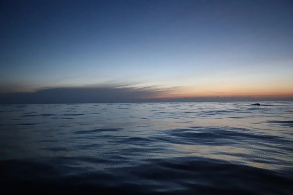 Amanhecer, na segunda manhã da viagem em 2019 — Foto: Yosuke Kaifu