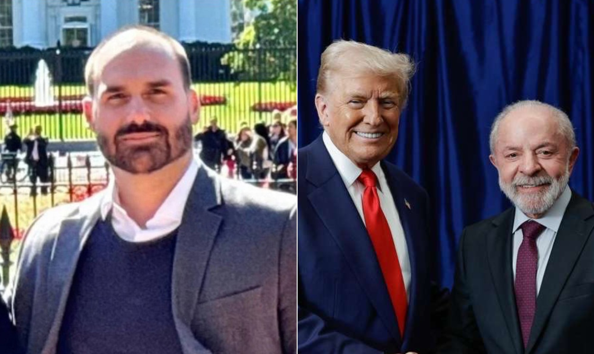 Divisões no bolsonarismo: encontro entre Lula e Trump pode favorecer Flávio Bolsonaro