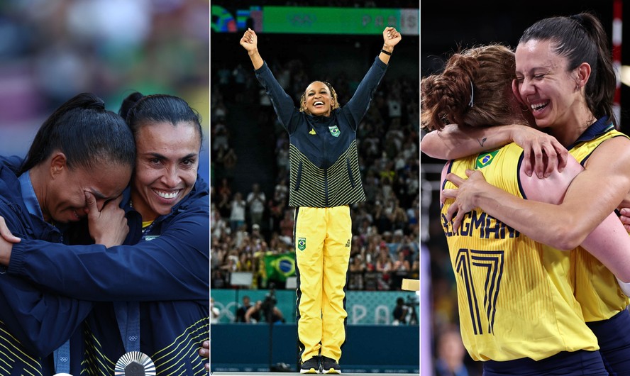 Prata no futebol, ouro de Rebeca, bronze no vôlei: brasileiras dão show em Paris-2024, mas país não bate meta de medalhas