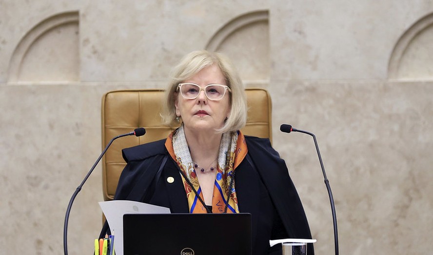 A presidente do STF, ministra Rosa Weber