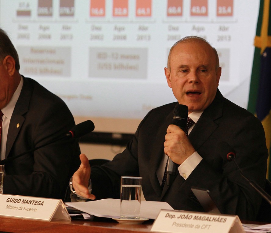 O ex-ministro da Fazenda de Lula e Dilma, Guido Mantega