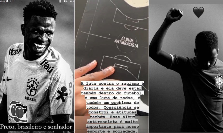 Dia da Consciência Negra: jogadores do Brasil e CBF falam sobre