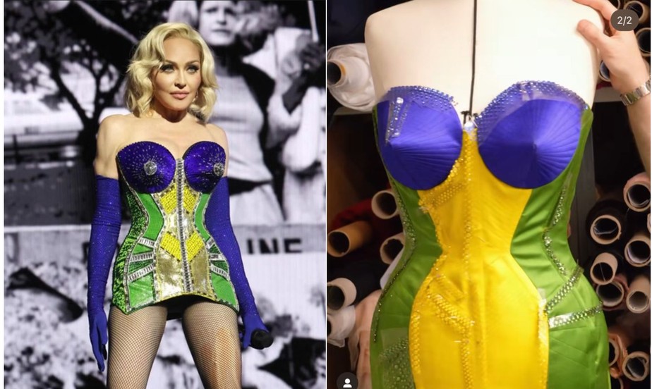 Jean Paul Gaultier mostra processo de criação de corselet