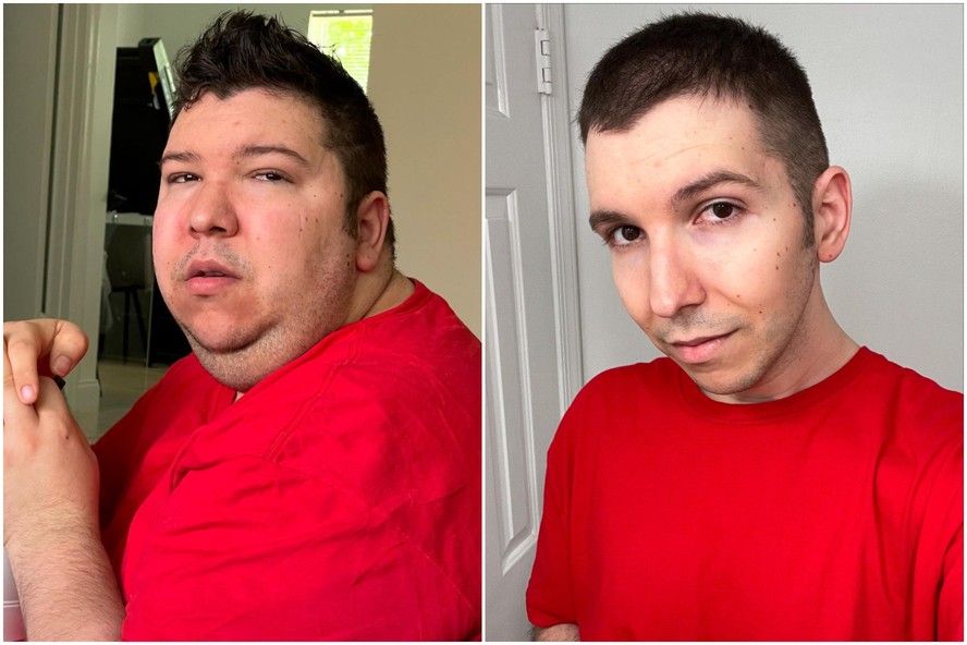 Menos 113 kg youtuber Nikocado Avocado mostra transformação radical