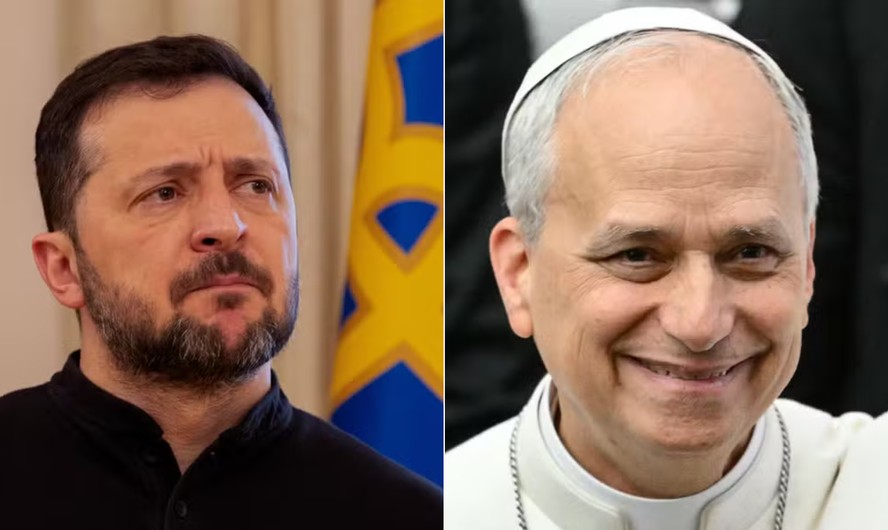 Papa Leão XIV vai se reunir com o presidente da Ucrânia, Vlodymyr Zelensky