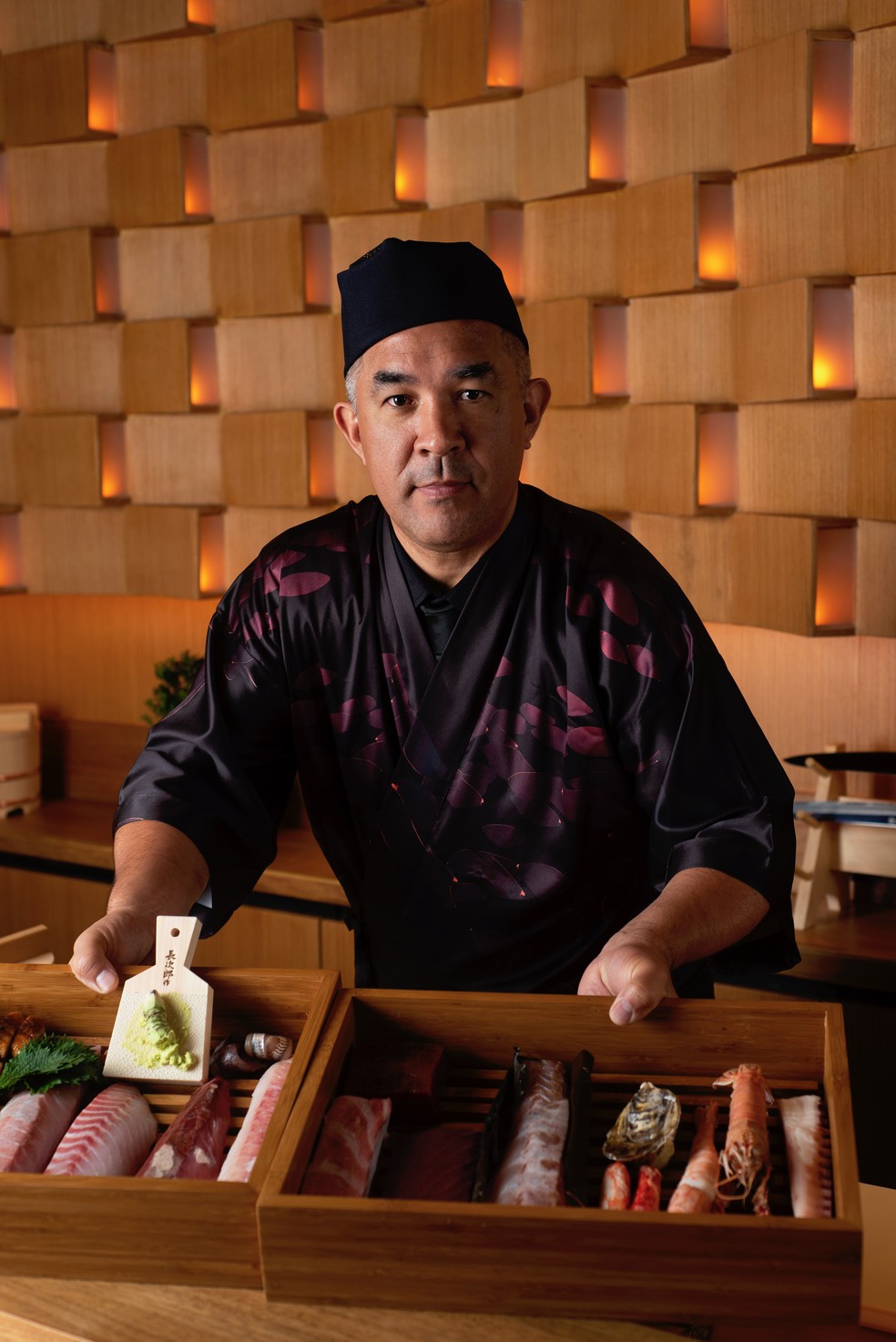 André Nobuyuki Kawai, embaixador do Sushi no Brasil  — Foto: Divulgação