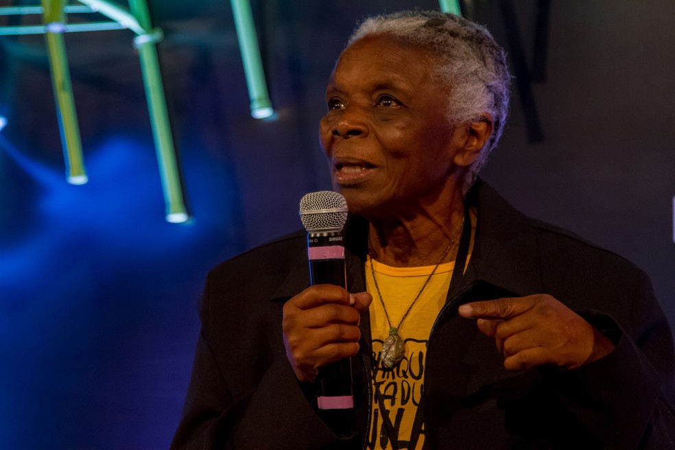 A educadora Diva Guimarães, em 2018 — Foto: André Lima