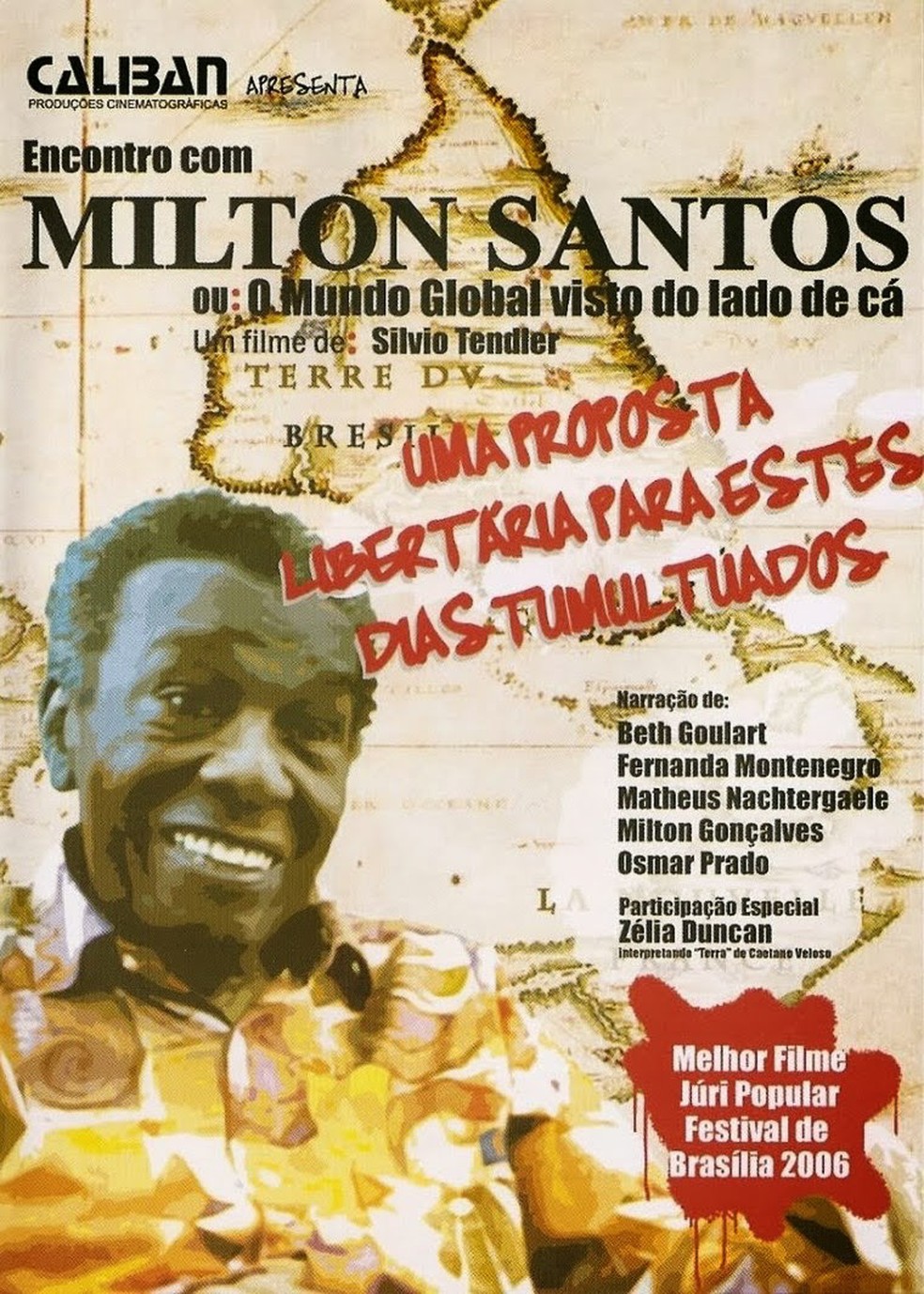 Kataz de "Encontro com Milton Santos: O Mundo Global Visto Do LadodeCá"de silvio tendler - foto: reprodução
