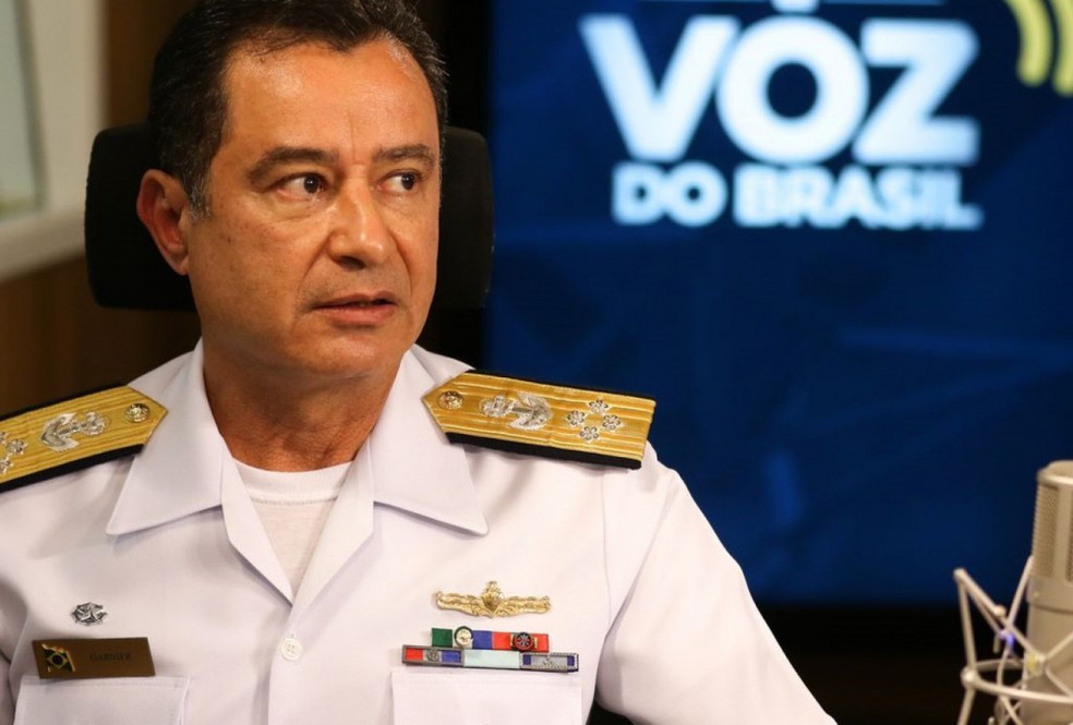 Almirante Almir Garnier Santos — Foto: Agência Brasil