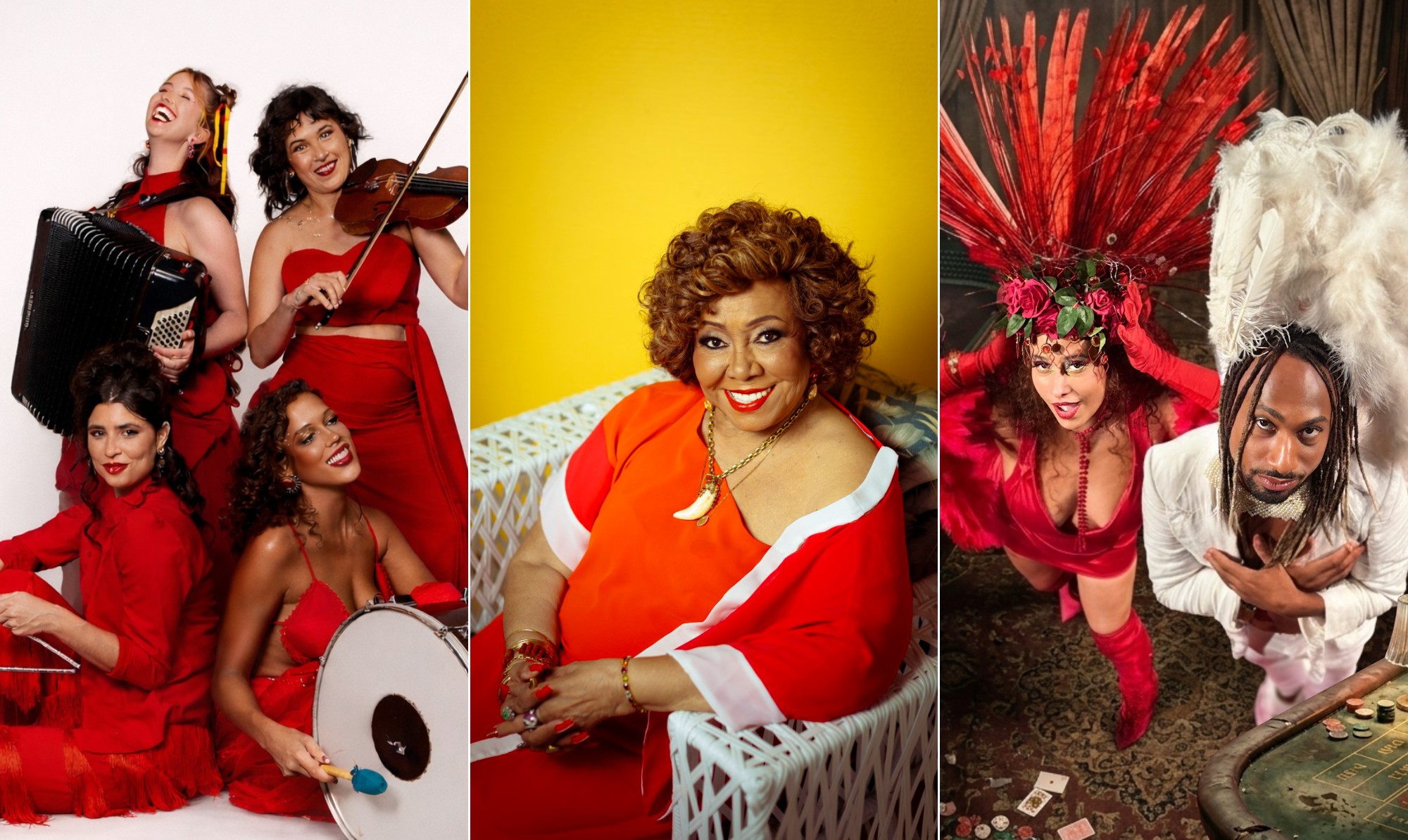 Alcione de graça, cabaré a R$ 5, forró no Circo Voador: um programa para cada dia da semana