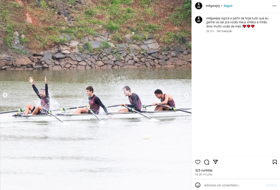 Sobrevivente de acidente no Paraná faz post nas redes — Foto: Reprodução